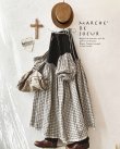 画像1: MARCHE' DE SOEUR／ブルターニュのワンピース・ラティスチェック (1)