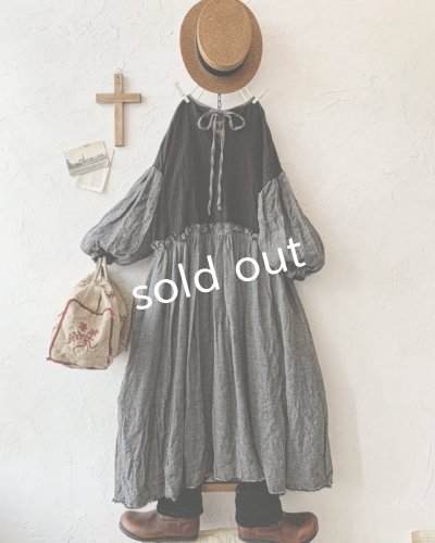 画像8: MARCHE' DE SOEUR／ブルターニュのワンピース・杢チャコール