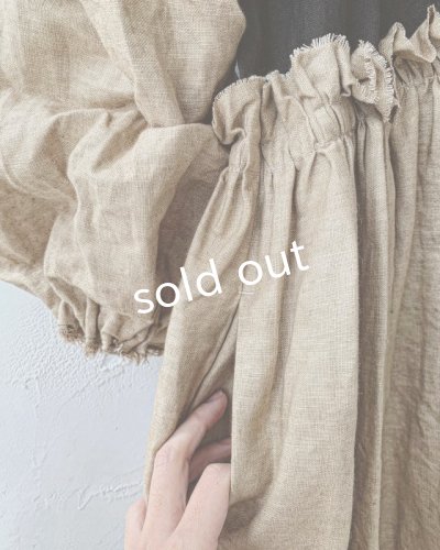 画像10: MARCHE' DE SOEUR／ブルターニュのワンピース・ヘーゼルナッツ