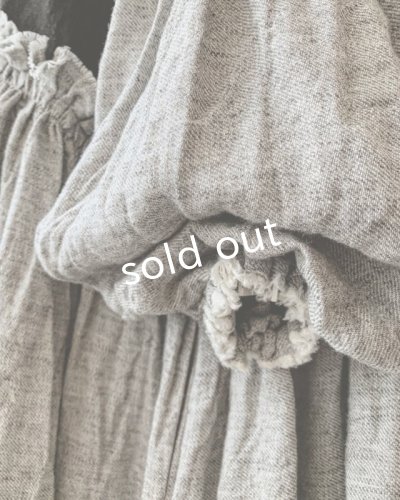 画像4: MARCHE' DE SOEUR／ブルターニュのワンピース・杢グレー