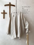 画像1: MARCHE' DE SOEUR／スモックプルオーバー・ヘリンボン生成 (1)