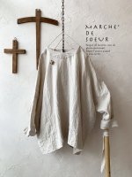 画像1: MARCHE' DE SOEUR／スモックプルオーバー・ヘリンボン生成 (1)