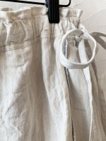 画像3: MARCHE' DE SOEUR／タブリエパンツ・ヘリンボン生成り (3)