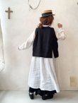 画像12: MARCHE' DE SOEUR／肩ボタンスリットベスト・ラティスチェック (12)