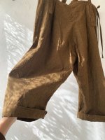 画像5: MARCHE' DE SOEUR／サスペンダーパンツ・杢ブラウン (5)