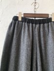 画像5: MARCHE' DE SOEUR/ウールヘリンボンピエロパンツ・杢チャコール (5)
