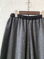 画像5: MARCHE' DE SOEUR/ウールヘリンボンピエロパンツ・杢チャコール (5)