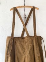 画像4: MARCHE' DE SOEUR／サスペンダーパンツ・杢ブラウン (4)