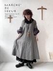 画像11: MARCHE' DE SOEUR／ギャザーペチパンツ・黒ボイルギャザー (11)