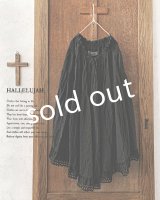 HALLELUJAH／Jupe etagee ティアードスカート・Black