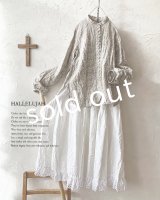 HALLELUJAH／Victorian Chemise ヴィクトリア時代のシャツ・Flax