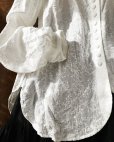 画像4: HALLELUJAH／Victorian Chemise ヴィクトリア時代のシャツ・Off White