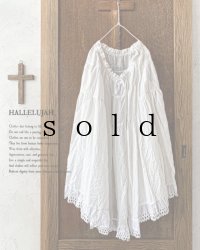 HALLELUJAH／Jupe etagee ティアードスカート・Off White