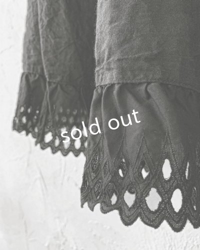 画像3: HALLELUJAH/Jupe etagee ティアードスカート・Black