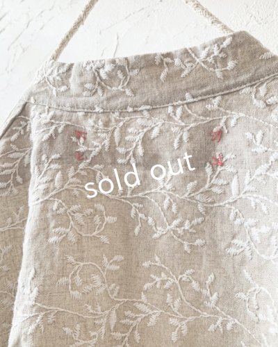 画像8: HALLELUJAH/Victorian Chemise ヴィクトリア時代のシャツ・Flax