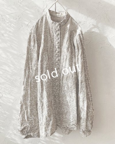 画像6: HALLELUJAH/Victorian Chemise ヴィクトリア時代のシャツ・Flax