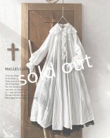 HALLELUJAH／Chemiscs de nuit 19c siecle 1800年代ナイトローブ・Off White