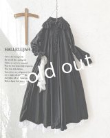 HALLELUJAH／Chemiscs de nuit 19c siecle 1800年代ナイトローブ・Black