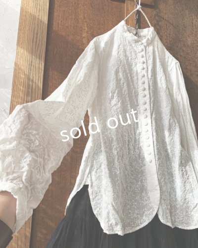 画像11: HALLELUJAH/Victorian Chemise ヴィクトリア時代のシャツ・Flax