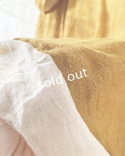 画像6: HALLELUJAH／羊飼いのローブ ガーゼ・ミモザ