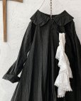 画像3: HALLELUJAH／Robe  a col claudine(1900)クロディーヌの襟のドレス・Black