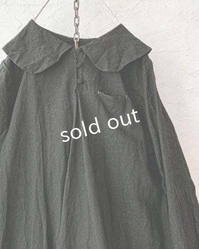 画像4: HALLELUJAH/Robe  a col claudine(1900)クロディーヌの襟のドレス・Black