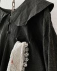 画像5: HALLELUJAH／Robe  a col claudine(1900)クロディーヌの襟のドレス・Black
