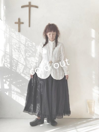 画像13: HALLELUJAH/Victorian Chemise ヴィクトリア時代のシャツ・Flax