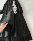 画像6: HALLELUJAH／Robe  a col claudine(1900)クロディーヌの襟のドレス・Black