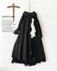 画像2: HALLELUJAH／Robe  a col claudine(1900)クロディーヌの襟のドレス・Black (2)