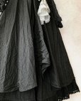 画像7: HALLELUJAH／Robe  a col claudine(1900)クロディーヌの襟のドレス・Black
