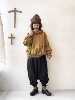 画像10: MARCHE' DE SOEUR／ラッフル襟パフ袖プルオーバー・マスタード (10)
