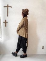 画像16: MARCHE' DE SOEUR／バッククロスギャザープルオーバー・黒 (16)