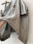 画像6: MARCHE' DE SOEUR／ふっくら織シャンブレーリネンチュニック・杢グレー (6)
