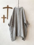画像9: MARCHE' DE SOEUR／ふっくら織シャンブレーリネンチュニック・杢グレー (9)