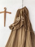 画像4: MARCHE' DE SOEUR／バッククロスギャザーワンピース・ブラウンカーキ