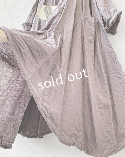 画像5: HALLELUJAH/Robe de femme de chambre 小間使いローブ衿付・Gray