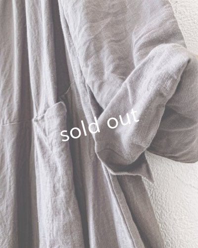 画像4: HALLELUJAH/Robe de femme de chambre 小間使いローブ衿付・Gray