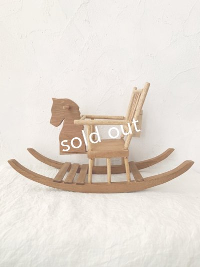 画像8: ecru-ke／ロッキング木馬