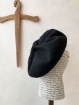 画像3: sleep slope/おおきめホイップベレー帽・ブラック (3)