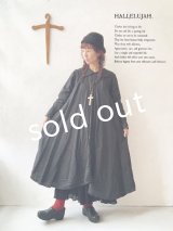 HALLELUJAH／Robe  a col claudine(1900)クロディーヌの襟のドレス・Black