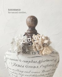 toromeco／Flower ball ヘアゴム