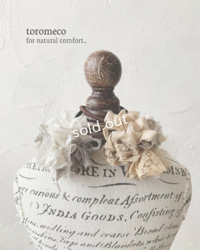 画像1: toromeco／Flower ball ヘアゴム