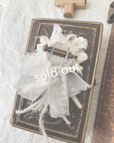 画像4: toromeco/裂き編みコサージュichirin