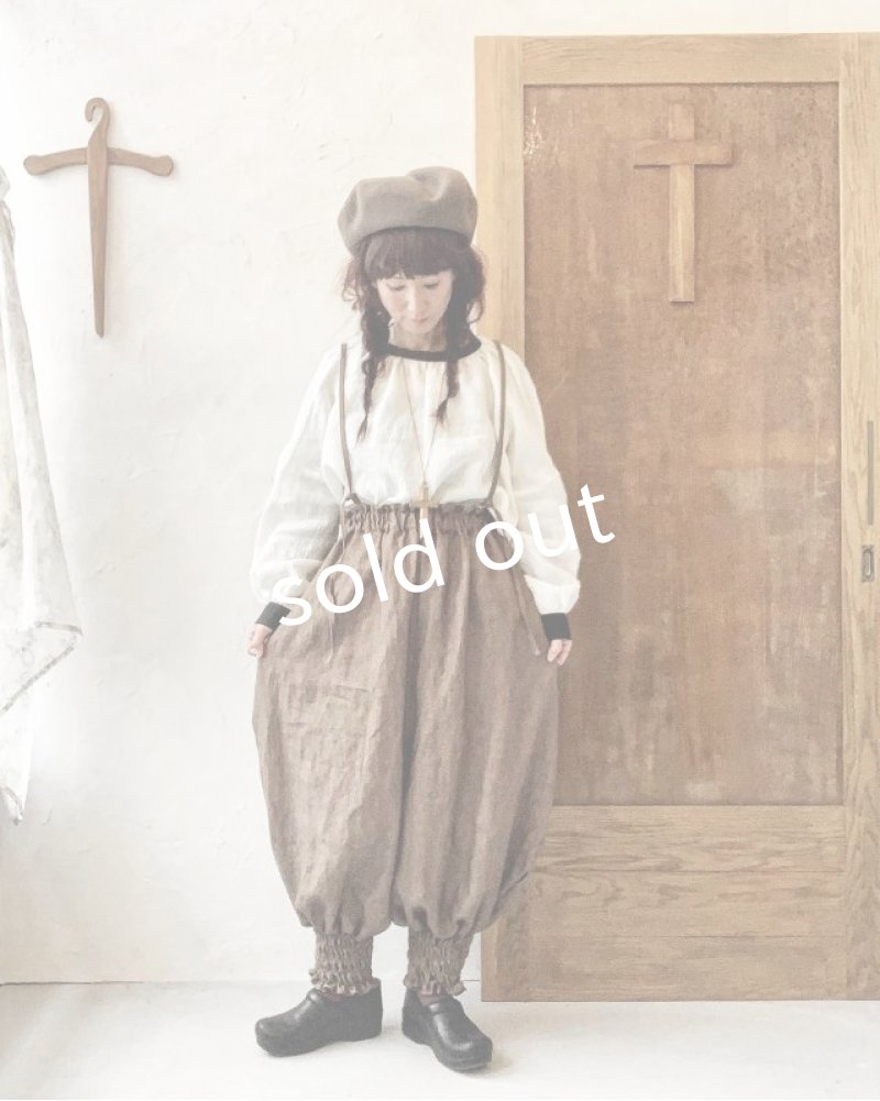 画像11: MARCHE' DE SOEUR／ピエロパンツ・ヘーゼルナッツ (11)