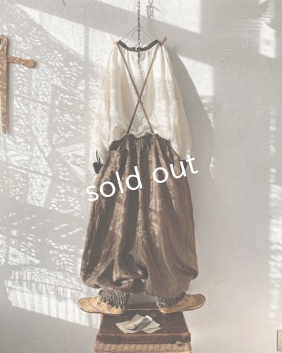 画像7: MARCHE' DE SOEUR／ピエロパンツ・チョコブラウニー