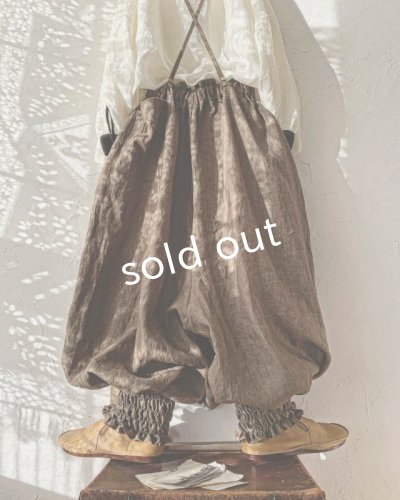 画像8: MARCHE' DE SOEUR／ピエロパンツ・チョコブラウニー