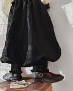 画像10: MARCHE' DE SOEUR／ピエロパンツ・黒 (10)