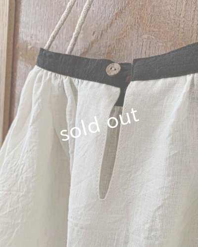 画像9: MARCHE' DE SOEUR／チャーチカフスブラウス・エクリュ×黒