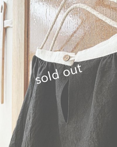 画像5: MARCHE' DE SOEUR／チャーチカフスブラウス・黒×エクリュ